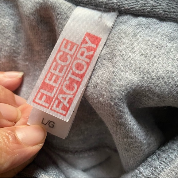 Fleece factory gray quarter zip - Picture 4 of 5